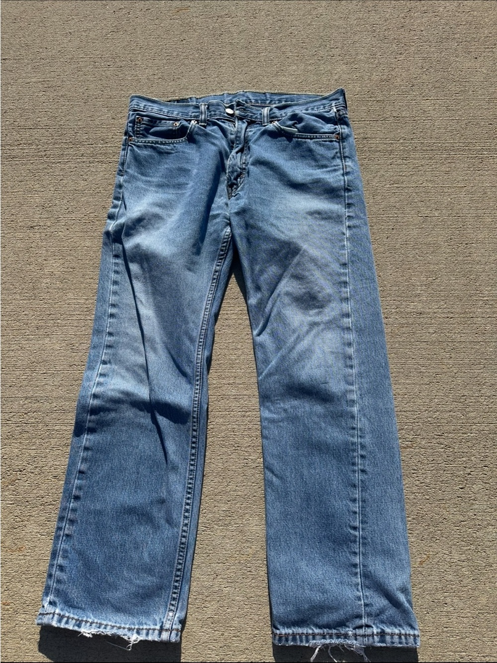 Levi's Men's Light Blue Bootcut Jeans